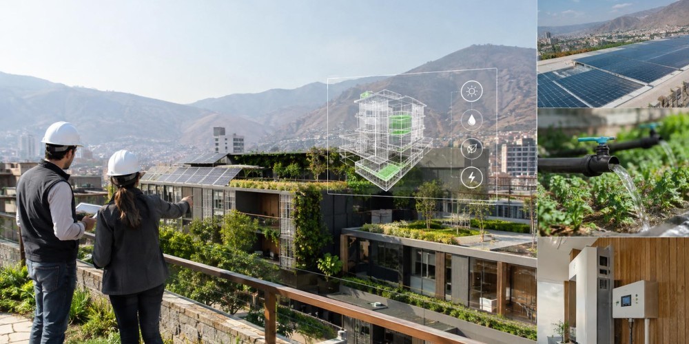 Arquitectura sostenible e inteligente